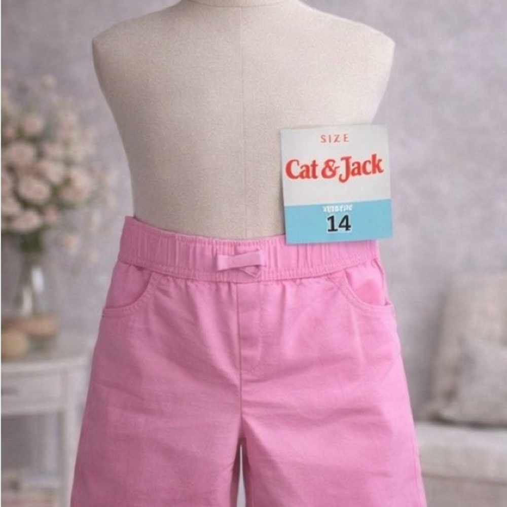 Cat & Jack Vibrant Pink Kids Shorts